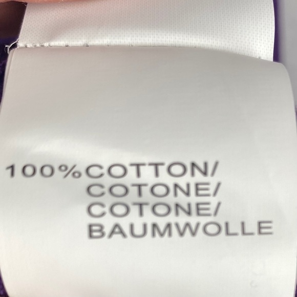 NWOT/NBW Seventy Venezia Men’s Purple lightweight V-Neck Sweater. - Picture 8 of 8